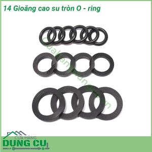 Hộp 14 gioăng cao su chịu dầu chịu nhiệt